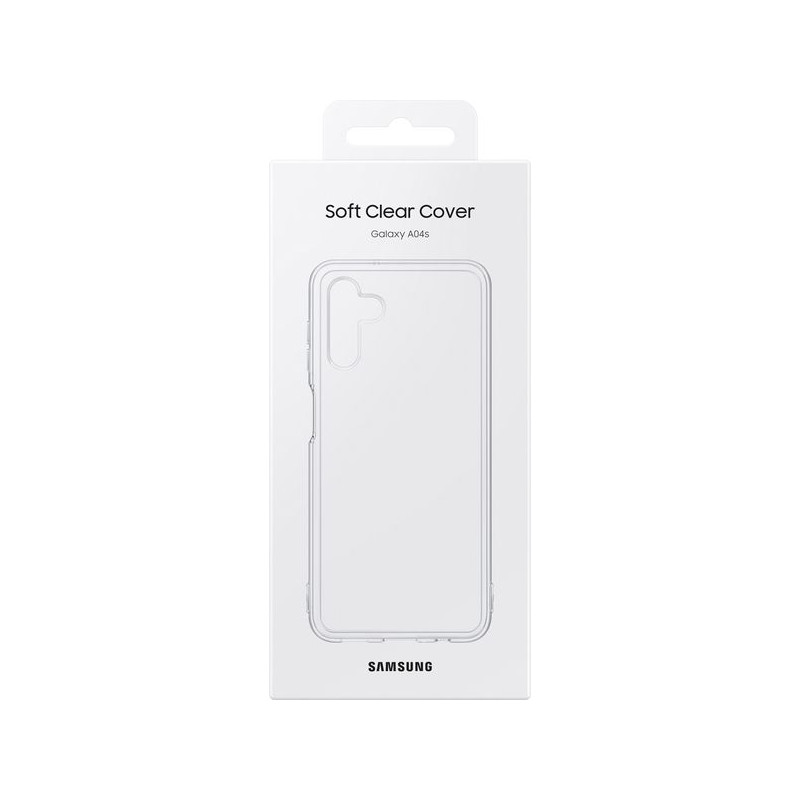 Samsung A047F A04s Soft Clear Cover Cover EF-QA047TTE